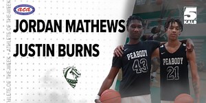 A pair of towering Warhorses: Jordan Mathews & Justin Burns rank nationally in double-doubles