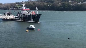 Bit windy today and choppy on The Strait even a few small waves forming. | We Are Anglesey