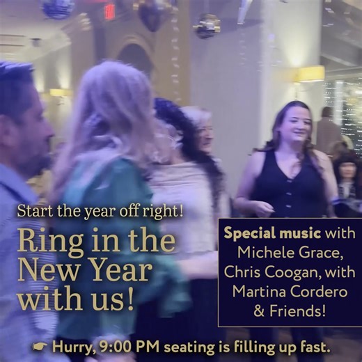 RING IN THE NEW YEAR WITH US! 🍾🎉 Live music. Dancing. Incredible food. Unmatched vibes. 🎶 Special NYE live performances 🍽️ Exclusive New Year's Eve menu 🥂 Celebrate into midnight ⚡ Seats are disappearing — 9 PM seating nearly full 🎟️ $20 cover Reserve now or miss out. #VillaItalia #TheVillaItalia #LocalEats #SupportLocal #StamforcCT #Stamford #FairfieldCountyCT #NewYearsEve #NYE #RingInTheNewYear #NewYearsEveParty #NYEDinner #SpecialMenu #FineDining #DinnerPlans #EatWell #LiveMusic #NYELiv