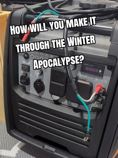 @Efurden 4800 Watt Inverter Generator is 62 DBS of pure quietness for an inverter of this size! Oh and you can buy two and run them in Parallel 😉 #jumpstartsale #efurden #winterstorm #generator #backuppower