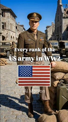 Every Rank of the US Army in WW2
