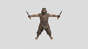 Warrior Stance - 3D model by ryuradop
