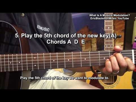What Is A Musical Modulation? How To Modulate A Key On Guitar Lesson ‪@EricBlackmonGuitar‬