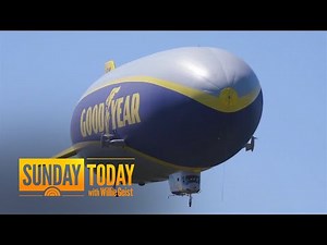 Goodyear Blimp celebrates 100 years flying over biggest events