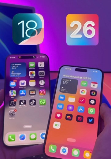 iOS 18 vs iOS 26: Neuerungen im Vergleich
