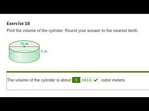 8th Grade 8.1 Volumes Of Cylinders Big Ideas Math Homework Answers BIM Solutions Course 3: CA