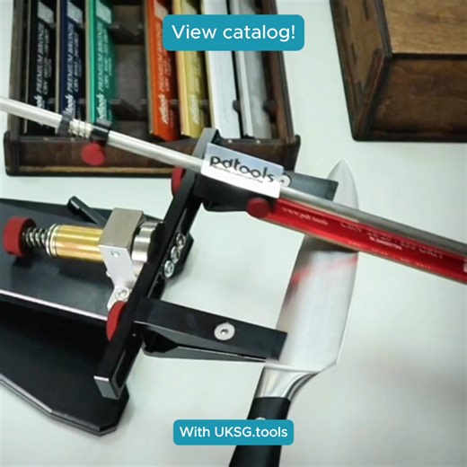 ⚔️ UKSG Tools — a Ukrainian brand that redefined knife sharpening. Want to sharpen your knives with professional workshop quality? Want the process to be fast, comfortable, and deliver 100% predictable results? Then you need the Tryzub and Falcon sharpening systems from UKSG Tools. ⚙️✨ We create sharpeners that don’t just get the job done — they give you full control and confidence in every movement. High-quality bearings, solid metal construction, and smart engineering — all built for one goal: