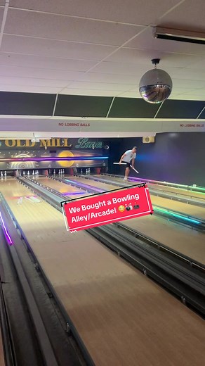 Its stock up day at the Arcade and the lighting is still getting some fine tuning! #bowling #arcade #dream #adventure #lights #prizes #couple