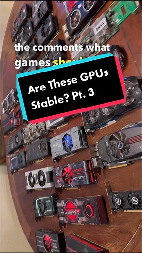 Are These GPUs Stable! MASSIVE GPU Lot Testing Part 3 #fyp #viral #techtok #pcmr #gamingpc #pc #pcgaming #gpu