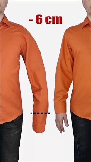 Easy Sewing Hack to Shorten long Sleeves Shirt Miarti🪡🧵✂️ ✌️