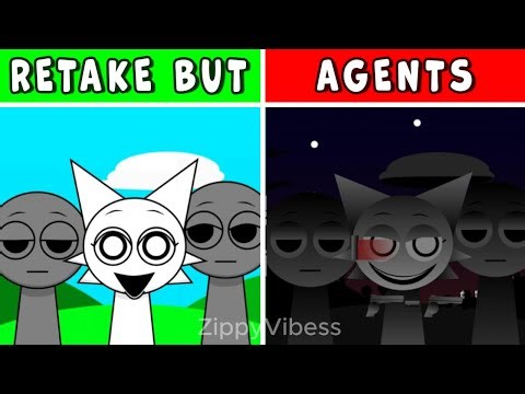 Incredibox Sprunki: Retake But Agent Sprunkis Version - Normal vs Horror