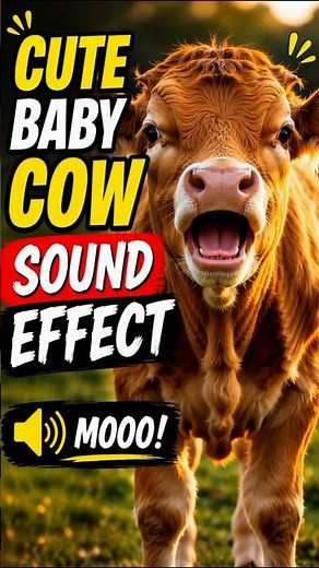 Real Cow Sound Effect 🐄 | Desi Cow Mooing Sound | High Quality Animal Sound #shorts