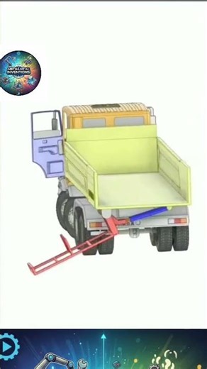 Chinese easy work. How Hydraulic Pumps Work? 🏗️ #shorts #machine #invention