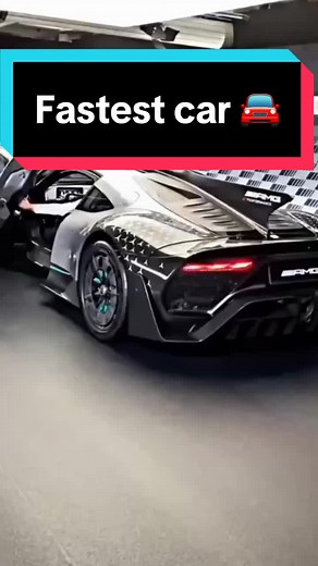 The 5 Fastest Cars In The World Revealed