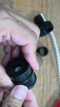 How to assemble universal tap adapter parts