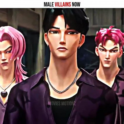 Male Villains Now Vs Then 🔥 | FUNK ABNORMAL (ULTRA SLOWED) #malevillains #villain #shorts