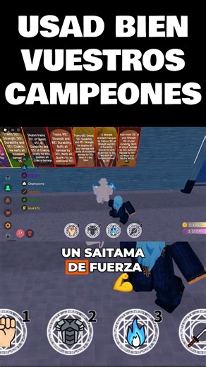 USA DE FORMA INTELIGENTE TUS CAMPEONES EN AFSE #roblox #animefightingsimulator #gameplay