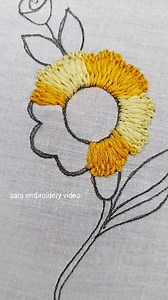 Beautiful hand embroidery work ❤️ #handmade #stitch #reels #viral #craft #trending #tutorial #embroidery | Embroidery Video