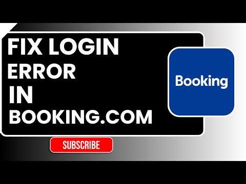 How to Fix Booking.com Login Error | App & Website Sign In Issue Fix (2026)