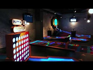 Puttshack Miami: A Bird's Eye View of Tech-Infused Mini Golf at Brickell City Centre