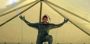 David Blaine's death defying stunt