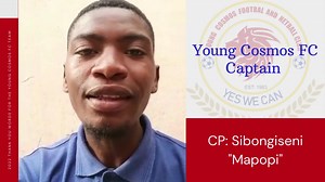 18 reactions | Captain's Closing Remarks in 2022 season for YOUNG COSMOS FC 欄 as he also led with many goals amongst his team mates. ️ Senior Captain ️✌ Mr Sibongiseni "Mapopi" (Thanks for the season) On behalf of the Young Cosmos FC Players欄 #Captain #Leader #EndSeason #Encouragement #2022 #ProudMoments #YCYouth #YCFC #YoungCosmosFC #Yes_We_Can2022 #Finals | Young Cosmos Football club # Yes _We _ Can | Facebook