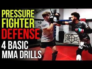 4 Basic Drills for MMA vs Pressure | MMA Sparring Highlights #mmatraining