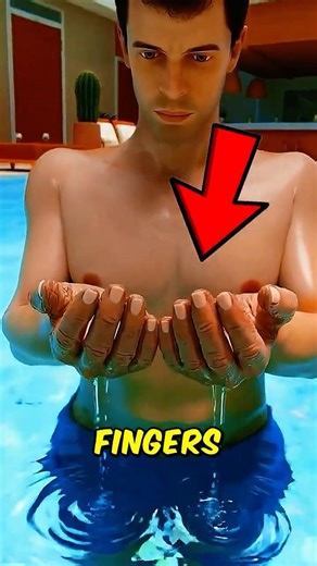 Your Fingers Wrinkle to Grip Better in Water