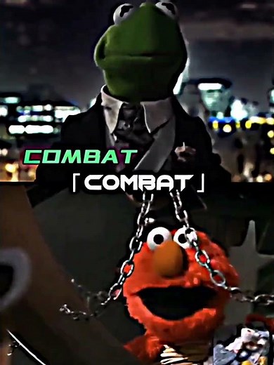 Kermit vs Elmo #Kermit #Elmo #Sesamestreet #Muppets