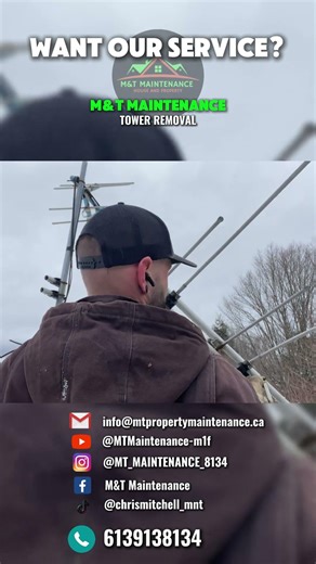 Tower Removal Services | Safe & Professional | M&T Maintenance