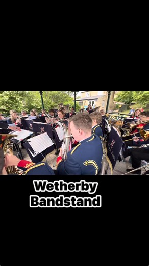Famous old March Barnard Castle with York Railway Institute Band | Wetherby Bandstand
