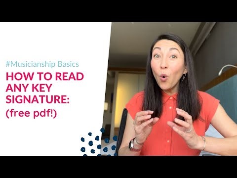 How to Read ANY Key Signature! It's easy!
