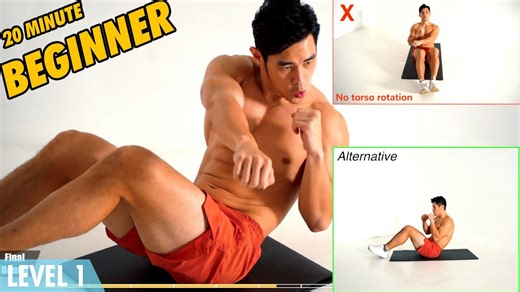 Basic bodyweight workout with warm up & stretching | Beginner friendly (level 1.5)