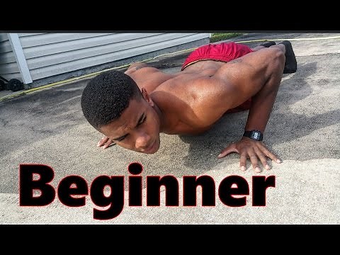 Beginner Home Calisthenics Push Workout Routine ( Chest Triceps )
