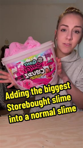 Combining Storebought Butter Slime with Regular Slime