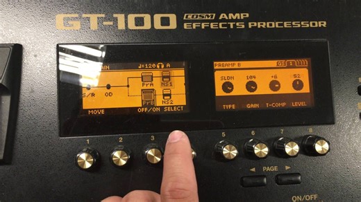 TEST EN VRAI : multi-effets BOSS GT-100 ( ça vaut quoi 11 ans plus tard? )