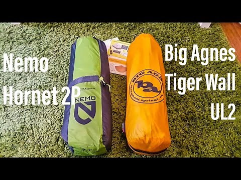 Nemo Hornet Vs Big Agnes Tiger Wall