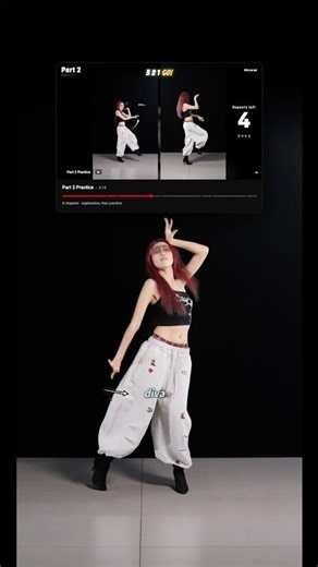 LISA - SaWaDiKa, full speed practice + tutorial, mirrored #sawadika #lalisa