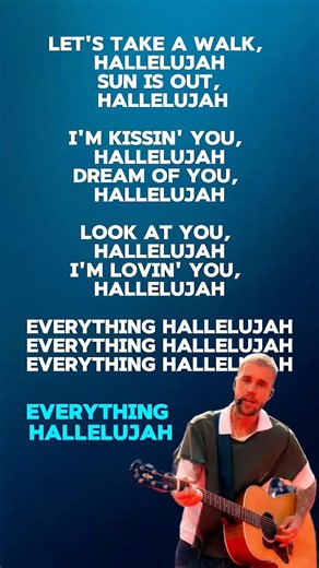Justin Bieber - EVERYTHING HALLELUJAH (Lyrics)🎧🎤