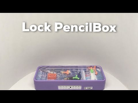 Disney Code Lock Pencil Box