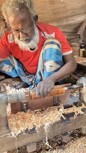 115K views · 1K reactions | What is this old man making so fast ? | Wood Carving Art | Facebook