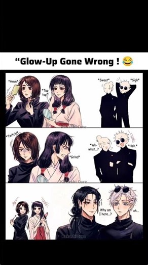 "Glow-Up Gone Wrong ! 😂"
