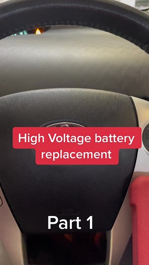 High Voltage Battery Replacement Process for Toyota Prius