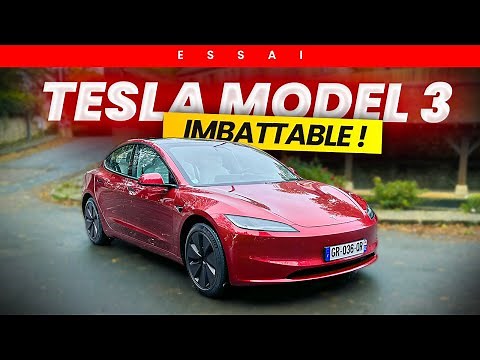 ESSAI NOUVELLE Tesla Model 3 (2024) : un rapport qualité prix IMBATTABLE !