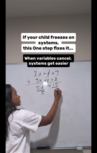 Systems of Equations? Do THIS first ✏️