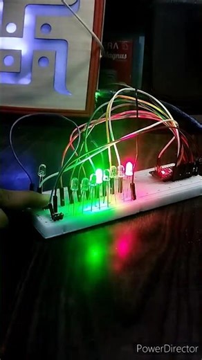 A small project for practicing coding with microcontrollers #led #experiment #arduinoproject