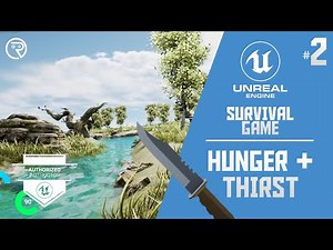 Unreal Engine 4 Tutorial - Survival Game Part 2: Hunger and Thirst