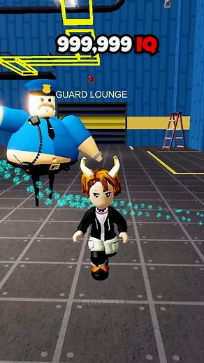 2K views | 999,999 IQ escape POLICE GIRL BARRY 2 PLAYER ESCAPE...