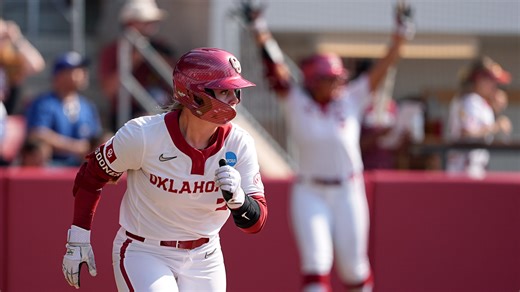 OU softball shuts out Alabama in Game 1 of NCAA super regional, one win away from WCWS