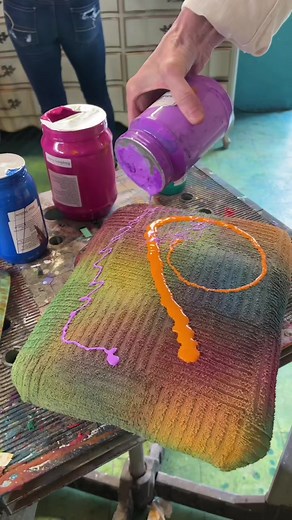 This aint no paint and sip! #artgoals #tanglewoodsue #adhdartist | Tanglewood Sue